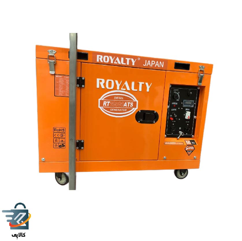 موتور برق 10 کیلووات سایلنت دیزل ژاپن Royalty-RT10000ATS